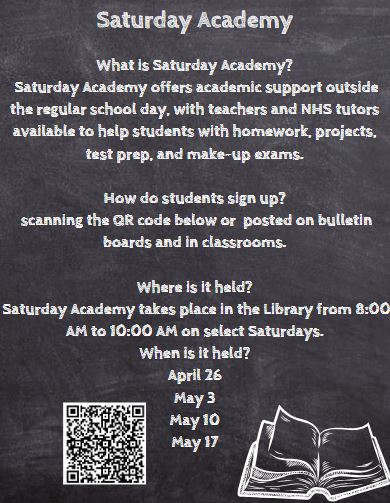  Saturday Academy